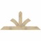 Ekena Millwork Richland Rough Sawn Timber Gable Bracket, Douglas Fir, 72"W x 33"H x 4"D x 6"F, 11/12 Pitch GBW072X33X0406RIC00RDF - alternate 1